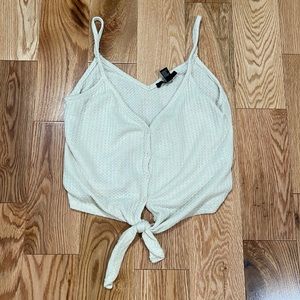 Forever21 Tan Crop Top